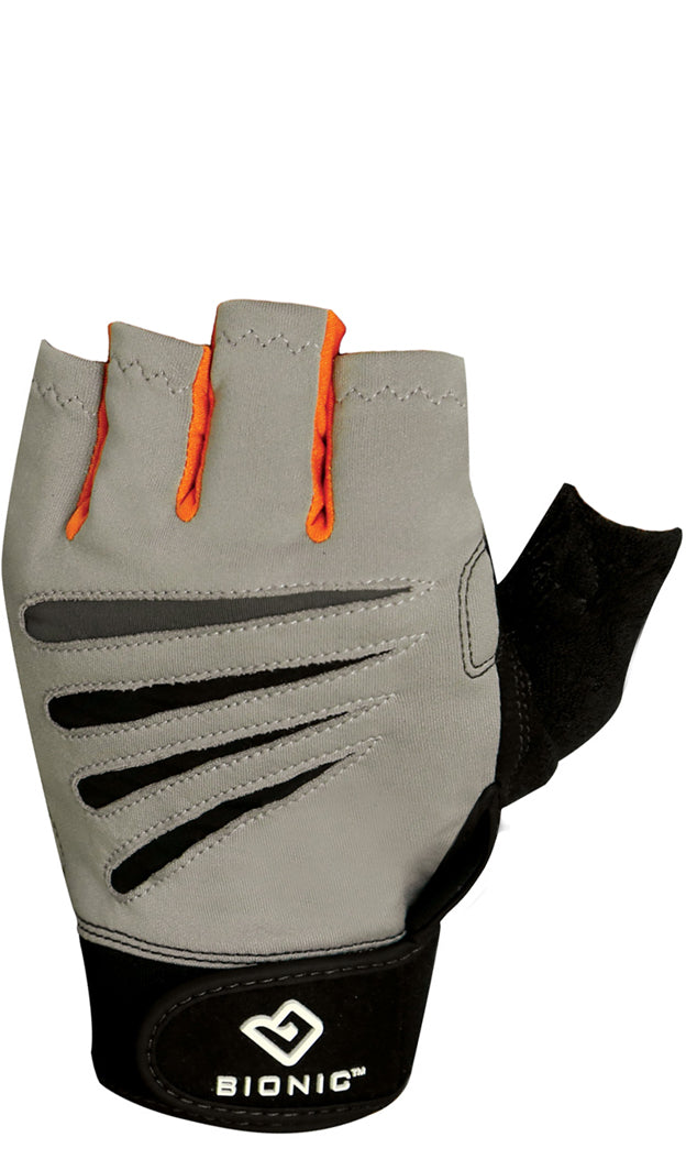 Bionic - Cross Training Half Finger - White/Black/Orange